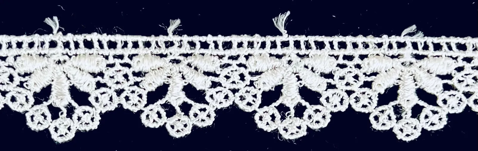 1" Floral Venise Venice Lace Trim - 13 Continuous Yards!