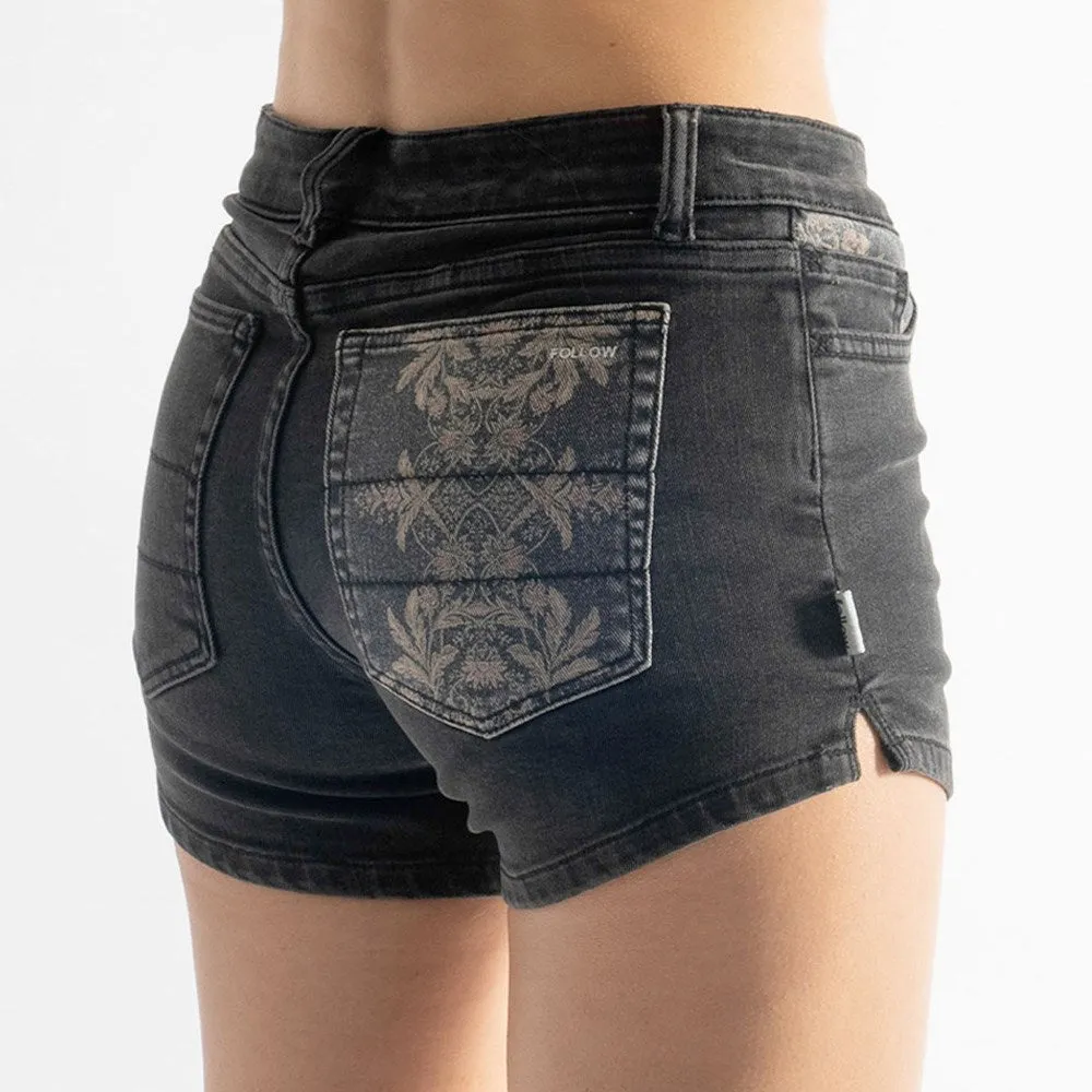 2023 Follow Pharaoh Ladies Ride Shorts - Black