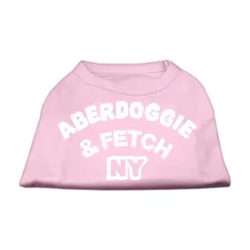 Aberdoggie NY Screenprint Shirts Light Pink XXL (18)