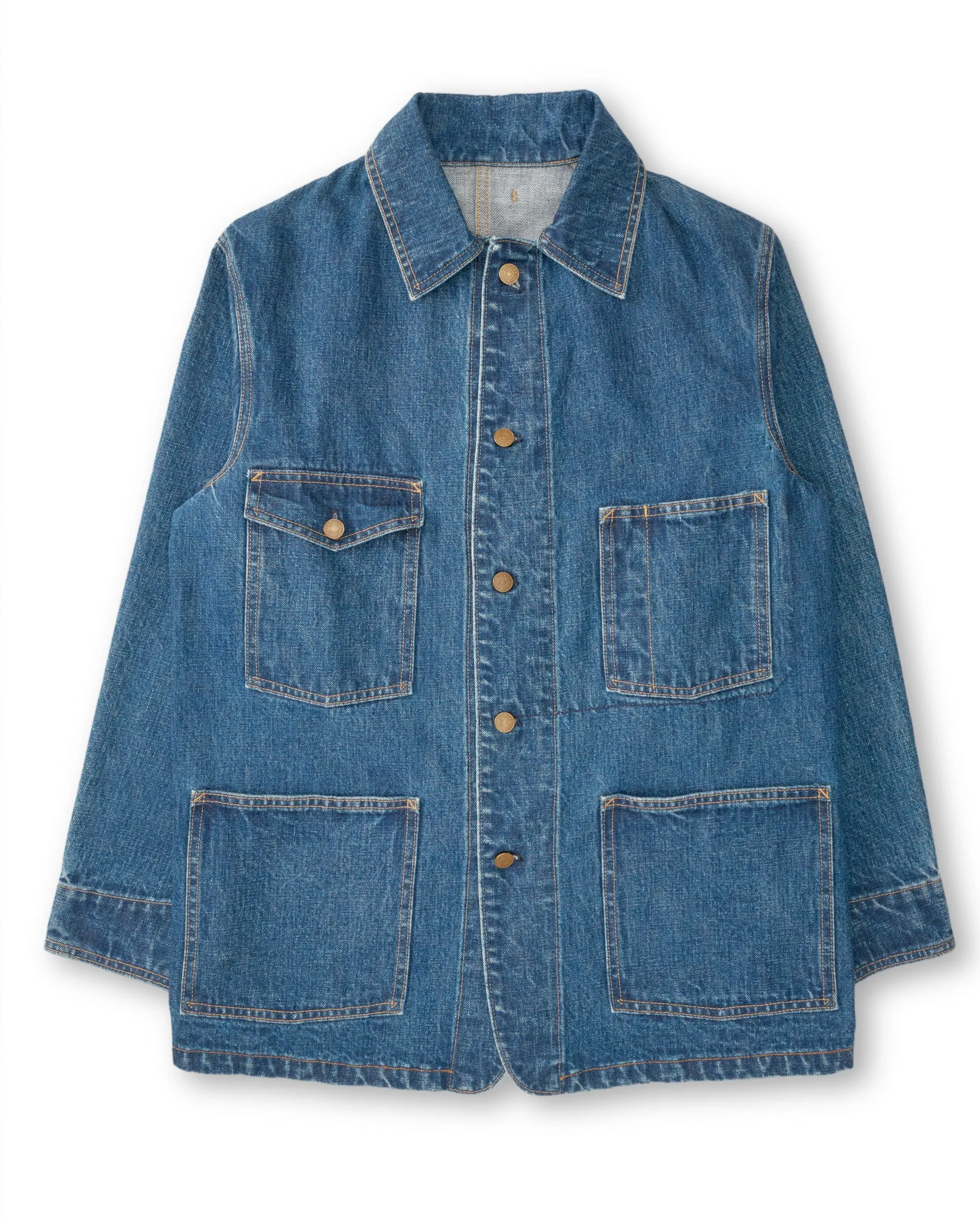 BEDFORD CHORE DENIM JACKET - INDIGO RINSE