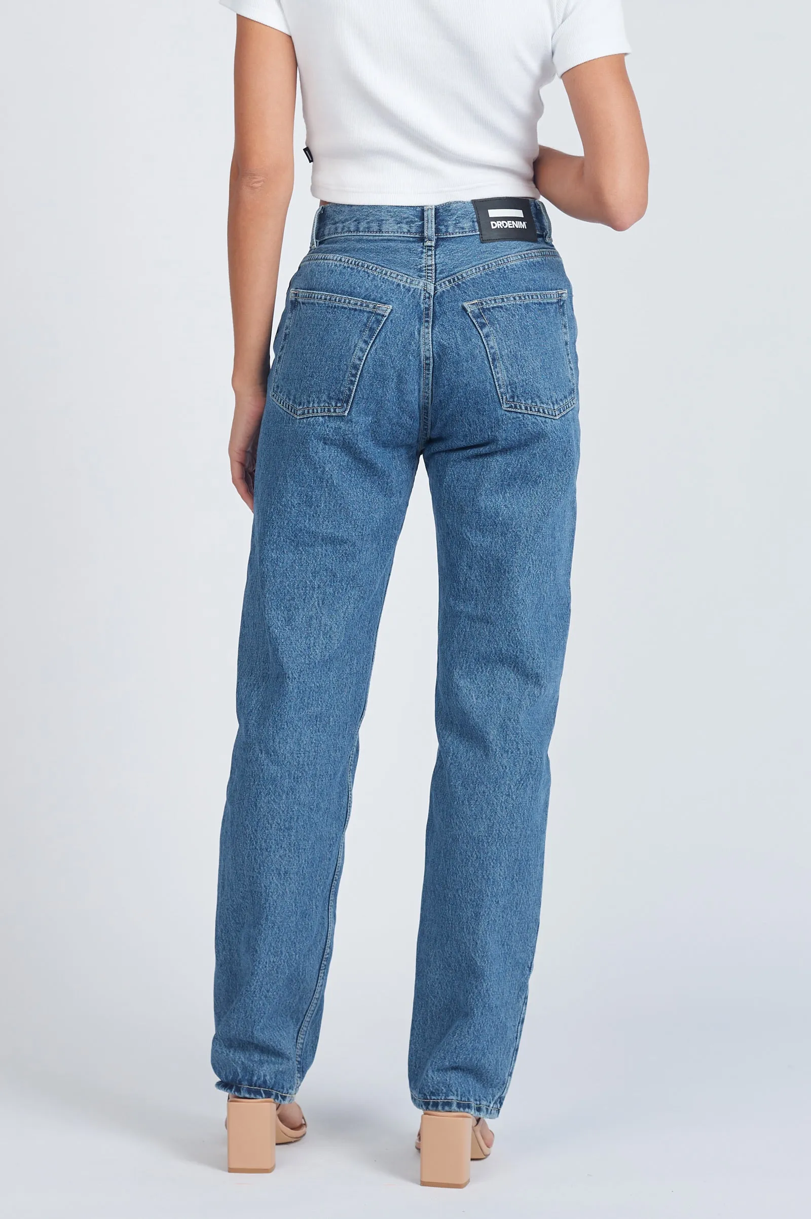 Beth Straight Jeans - Blue Jay Mid Retro