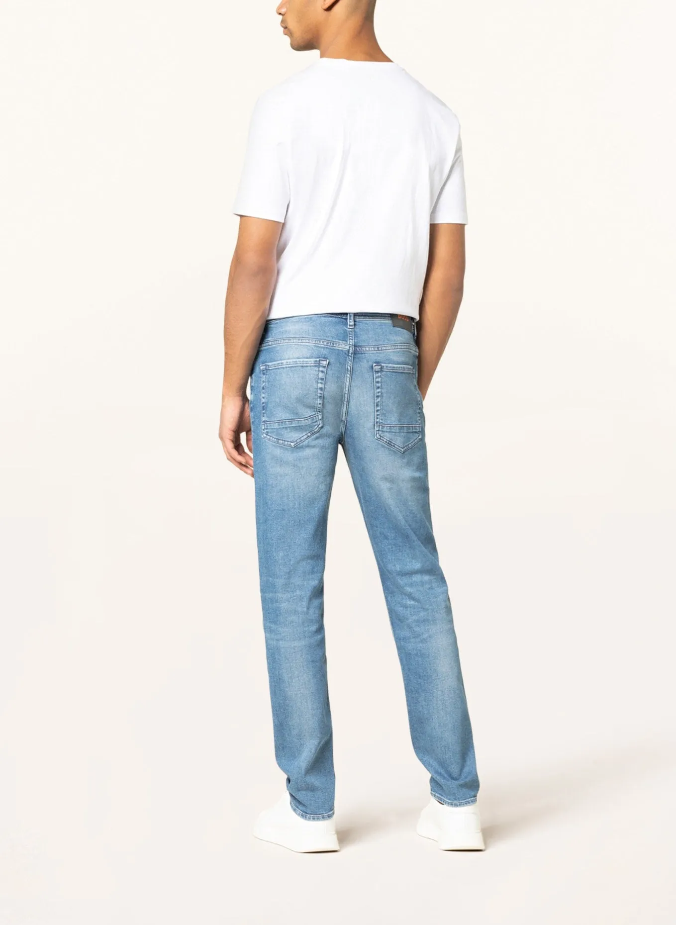 BOSS TABER Tapered Fit Jeans