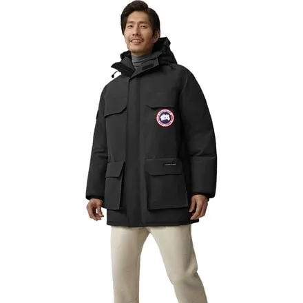 Canada Goose men's Expedition Down parka, black