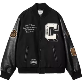 CARHARTT WIP Brown Ducks Bomber Black Black