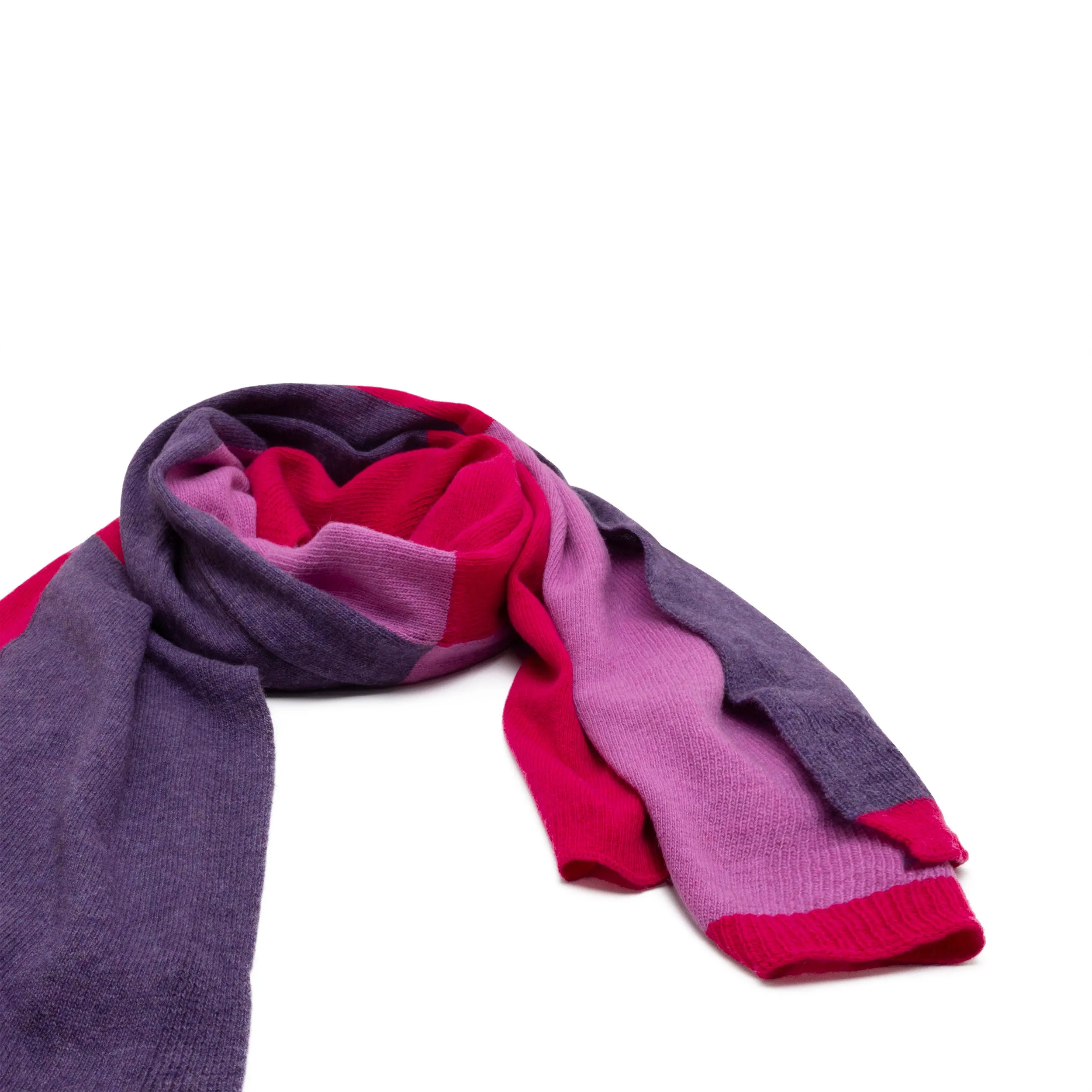 Cashmere Blend Two-tone Scarves