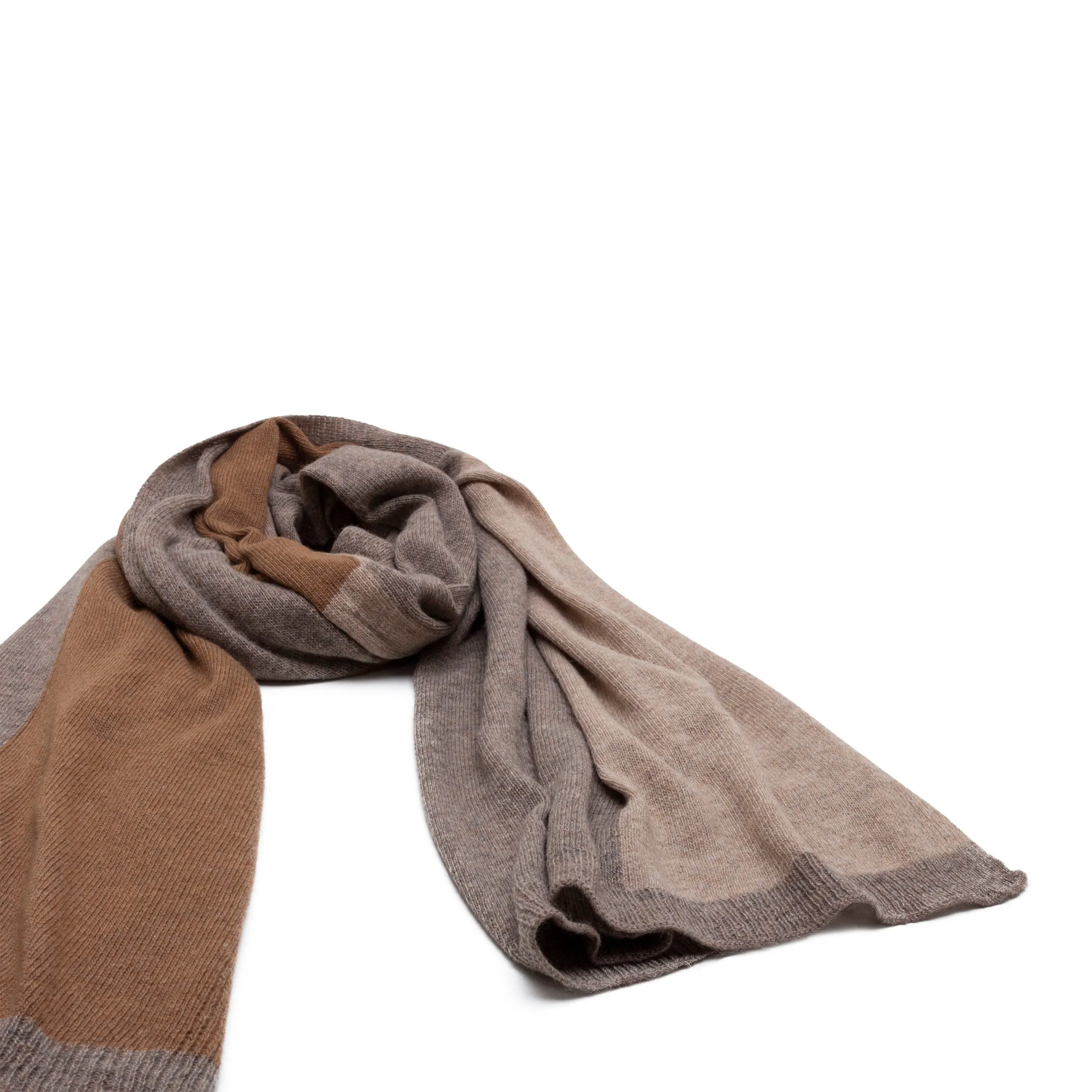 Cashmere Blend Two-tone Scarves