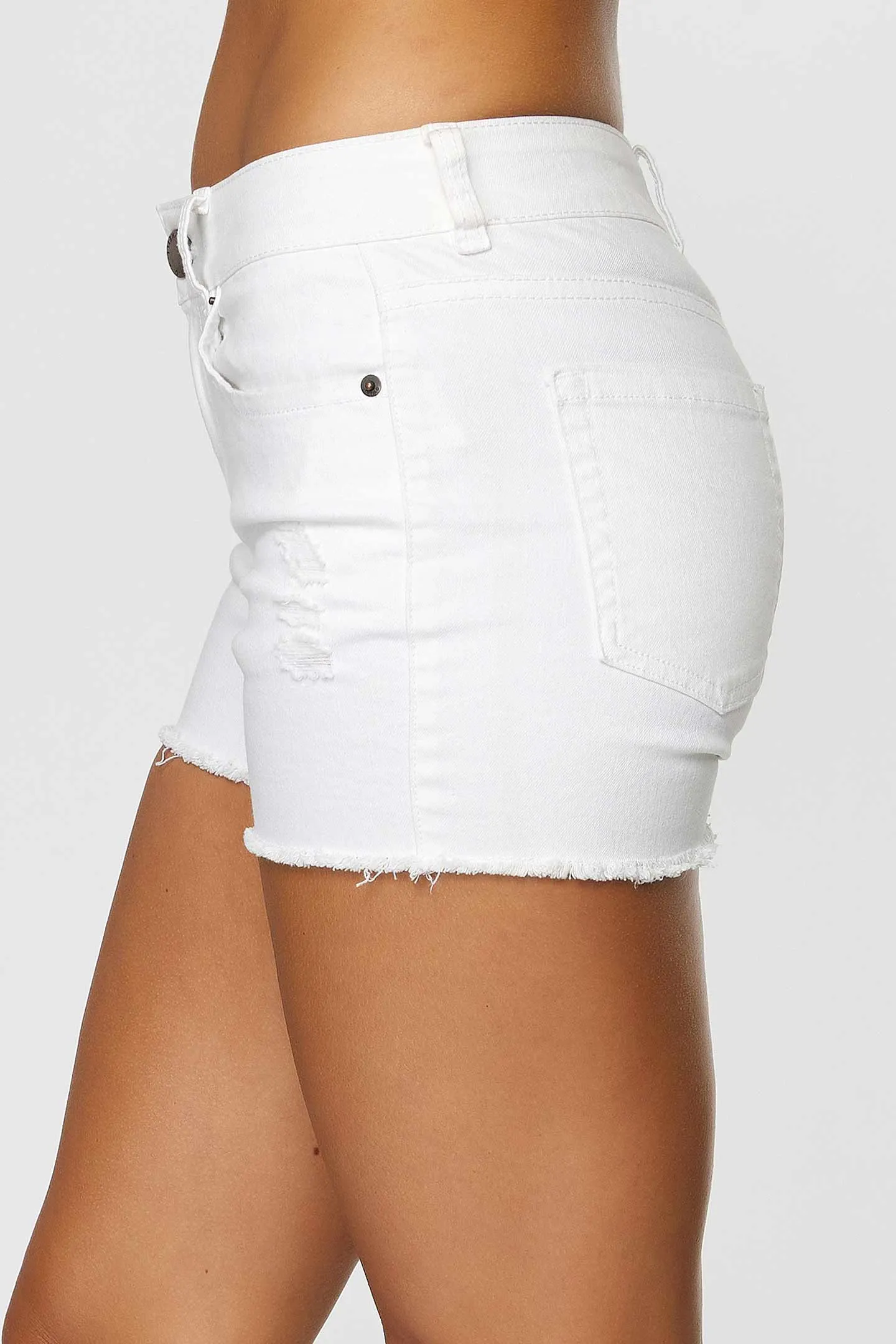 CODY WHITE DENIM SHORT