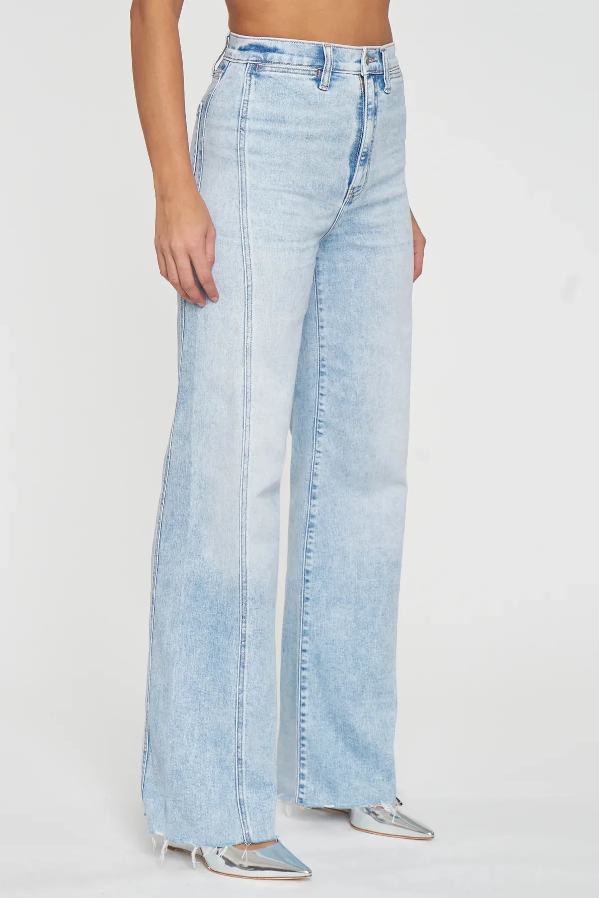 Wide Leg Daze Far Out Jean - optimized for e-commerce industry.