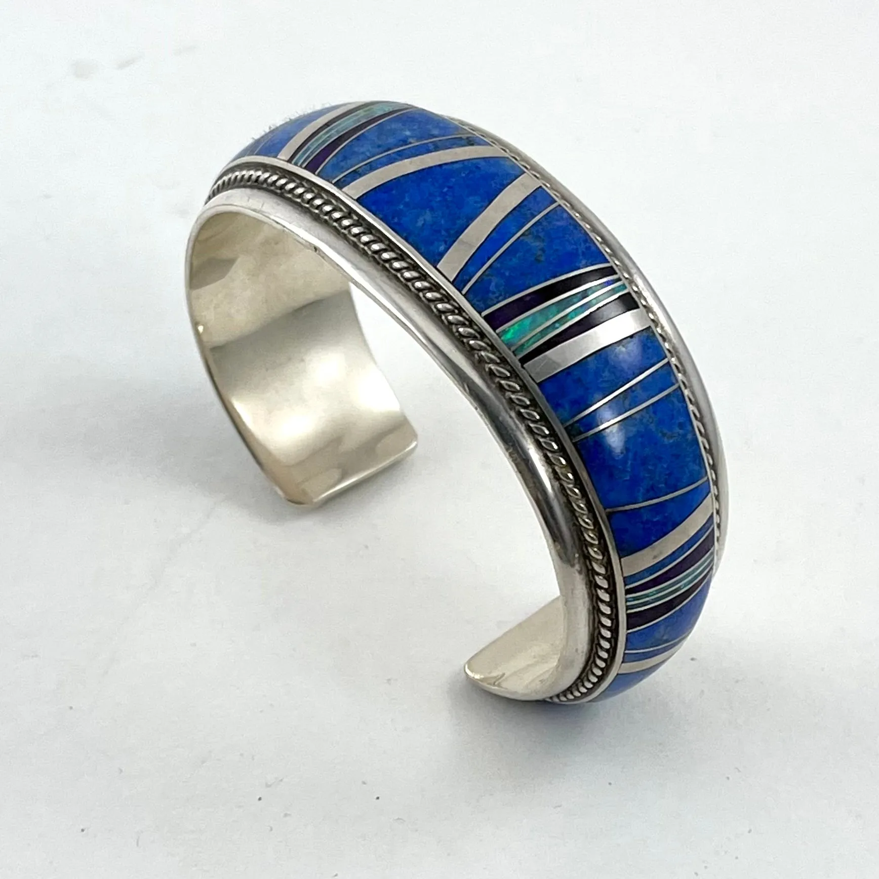 Denim Lapis Inlay<br>By Albert Francisco