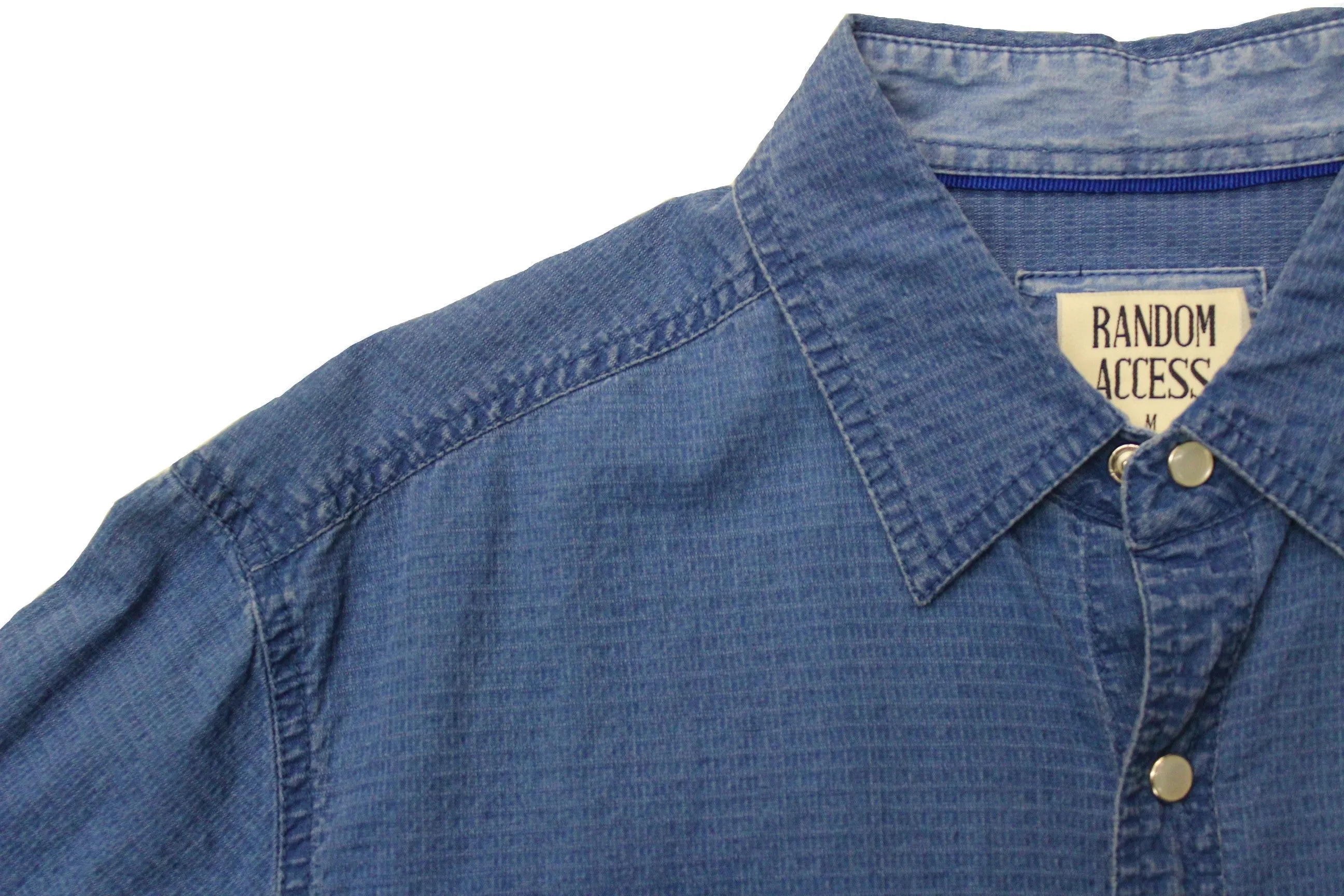 Dusted Denim Button-down