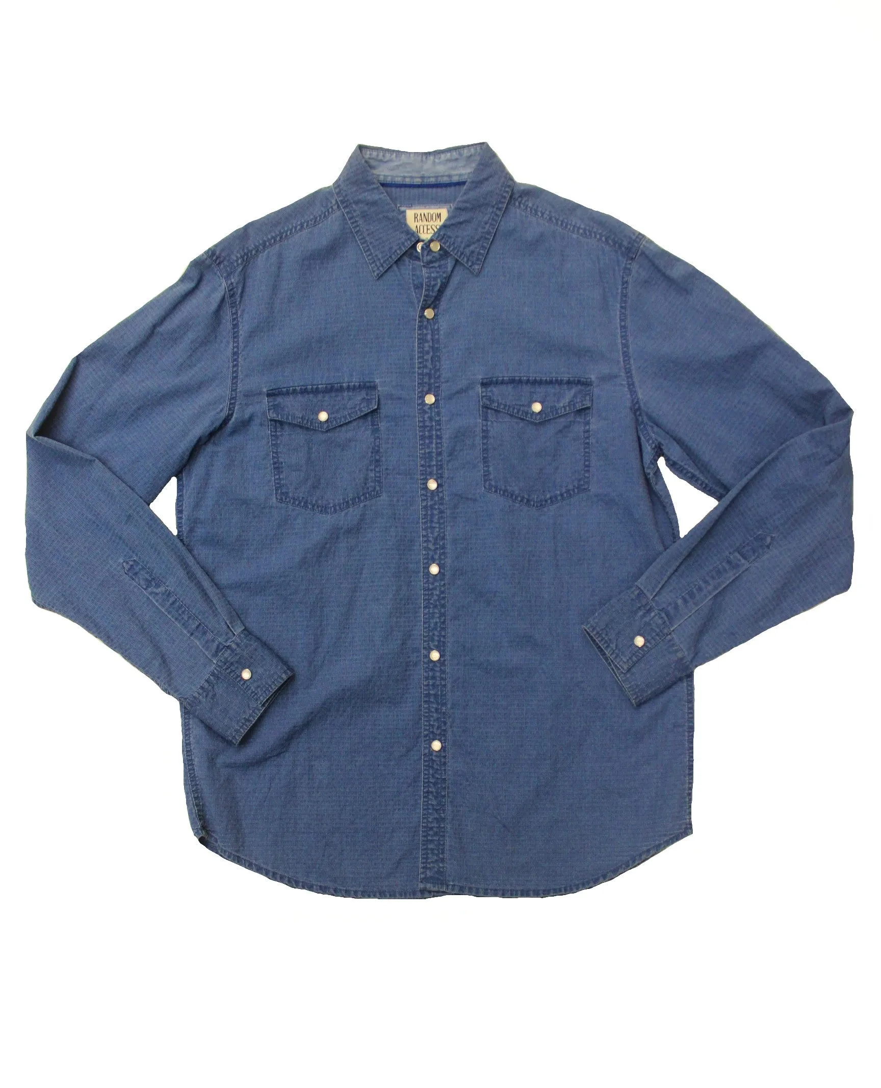 Dusted Denim Button-down