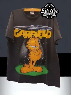 Garfield Aliens Single Stitch t shirt