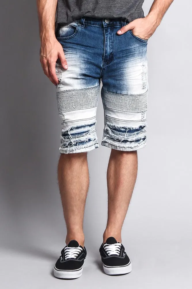 Gradation Wash Biker Shorts