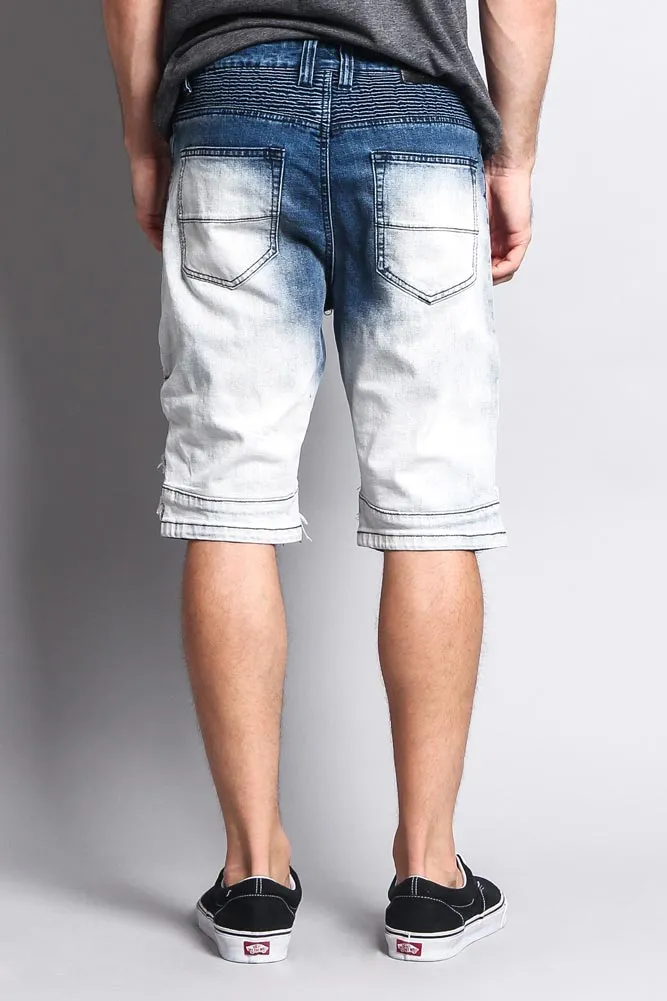 Gradation Wash Biker Shorts