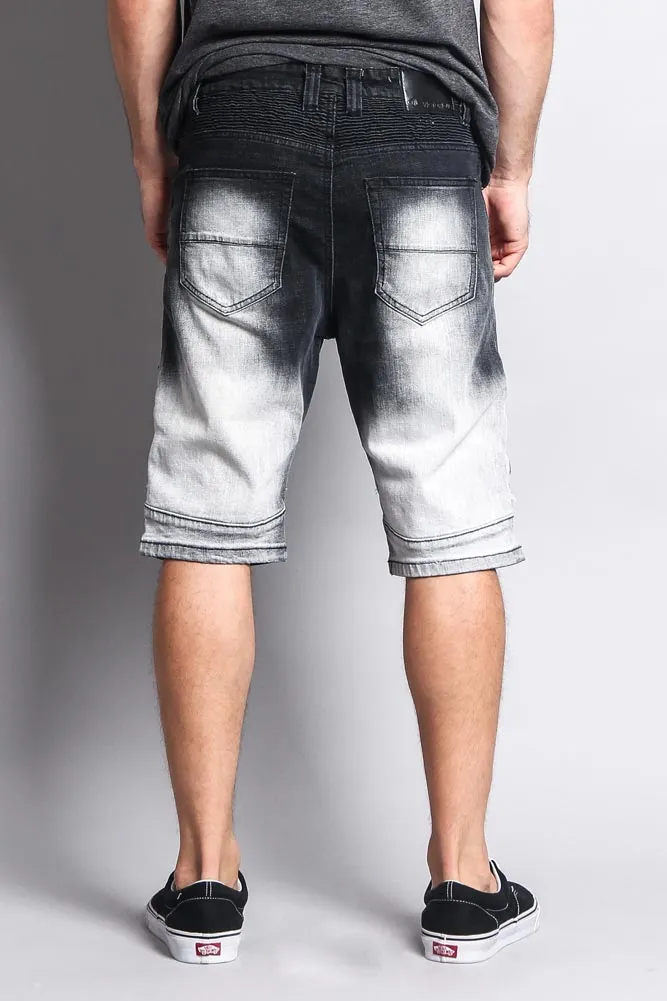 Gradation Wash Biker Shorts