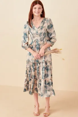 HAY107 - FLORAL PRINT DRESS