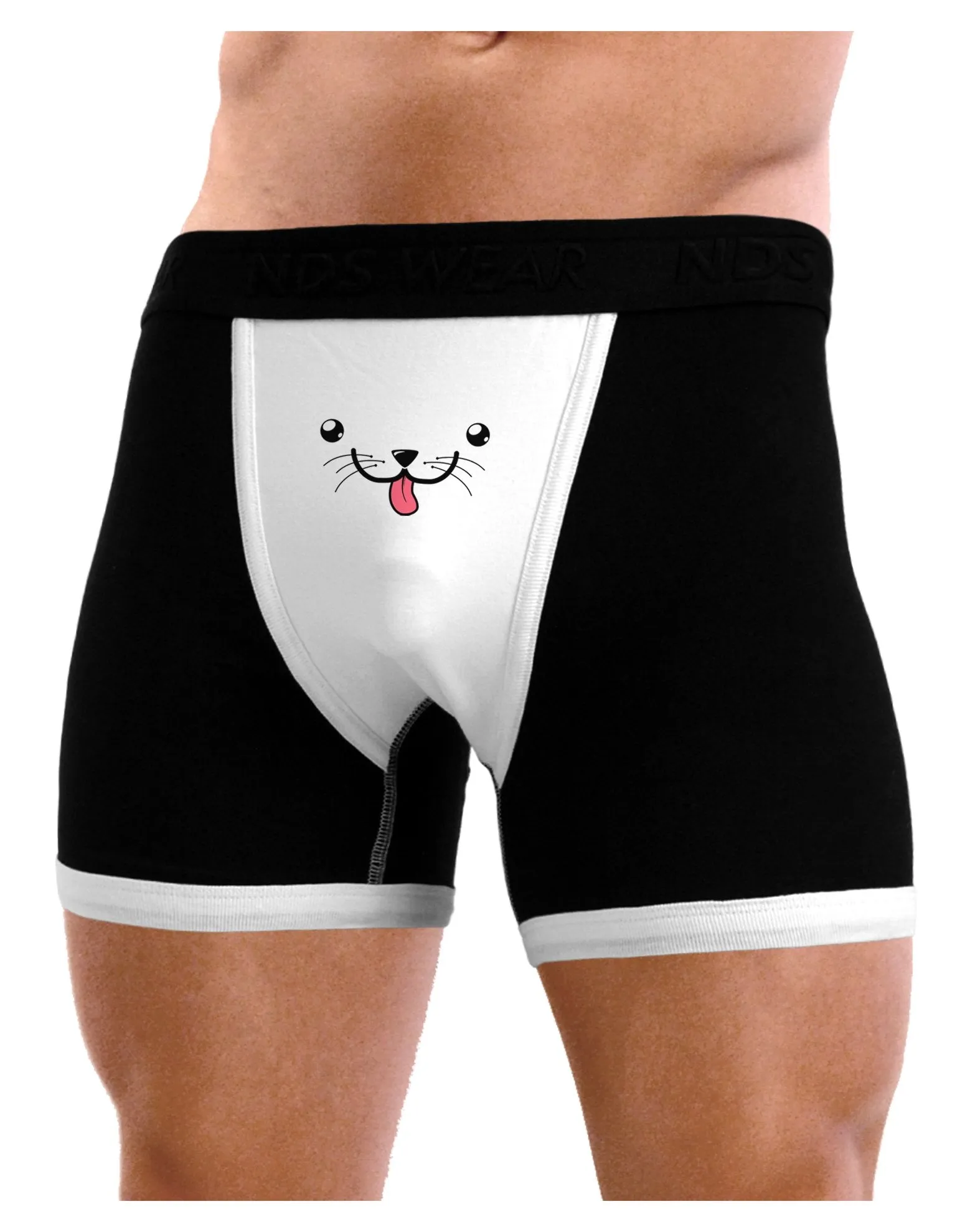 Kyu-T Face - Puppino the Puppy Dog Mens Boxer Brief Underwear