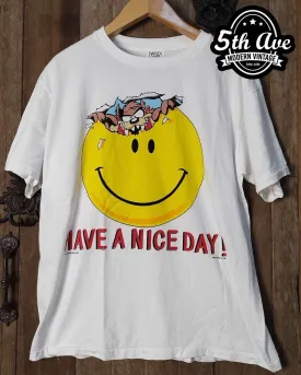 Looney Tunes Taz-Mania Have A Nice Day - New Vintage Animation T shirt