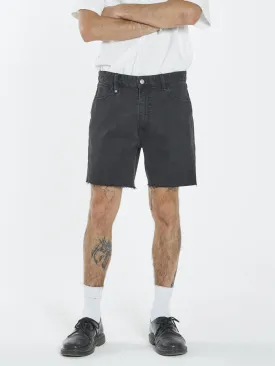 Mandude Denim Short - Aged Black