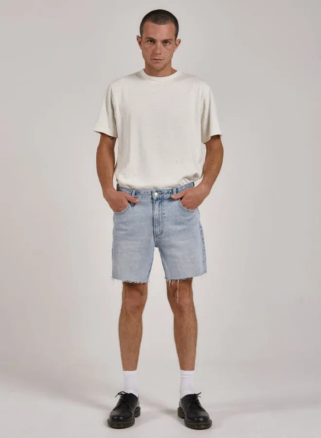 Mandude Denim Short - Ash Blue