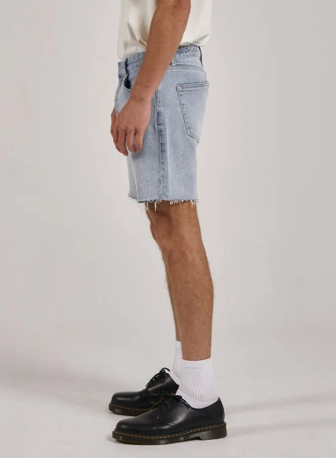 Mandude Denim Short - Ash Blue