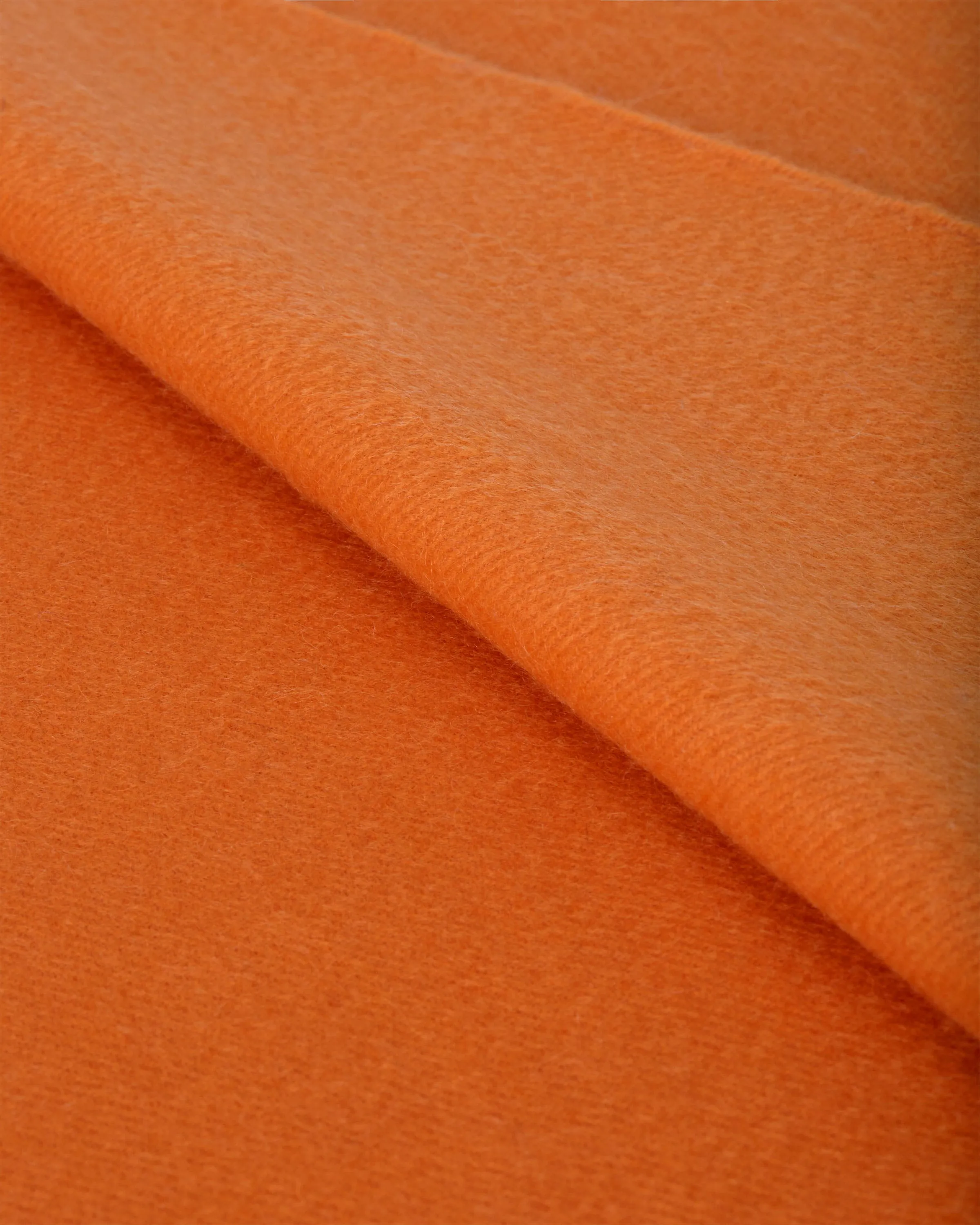 Pure Cashmere Scarf - Orange