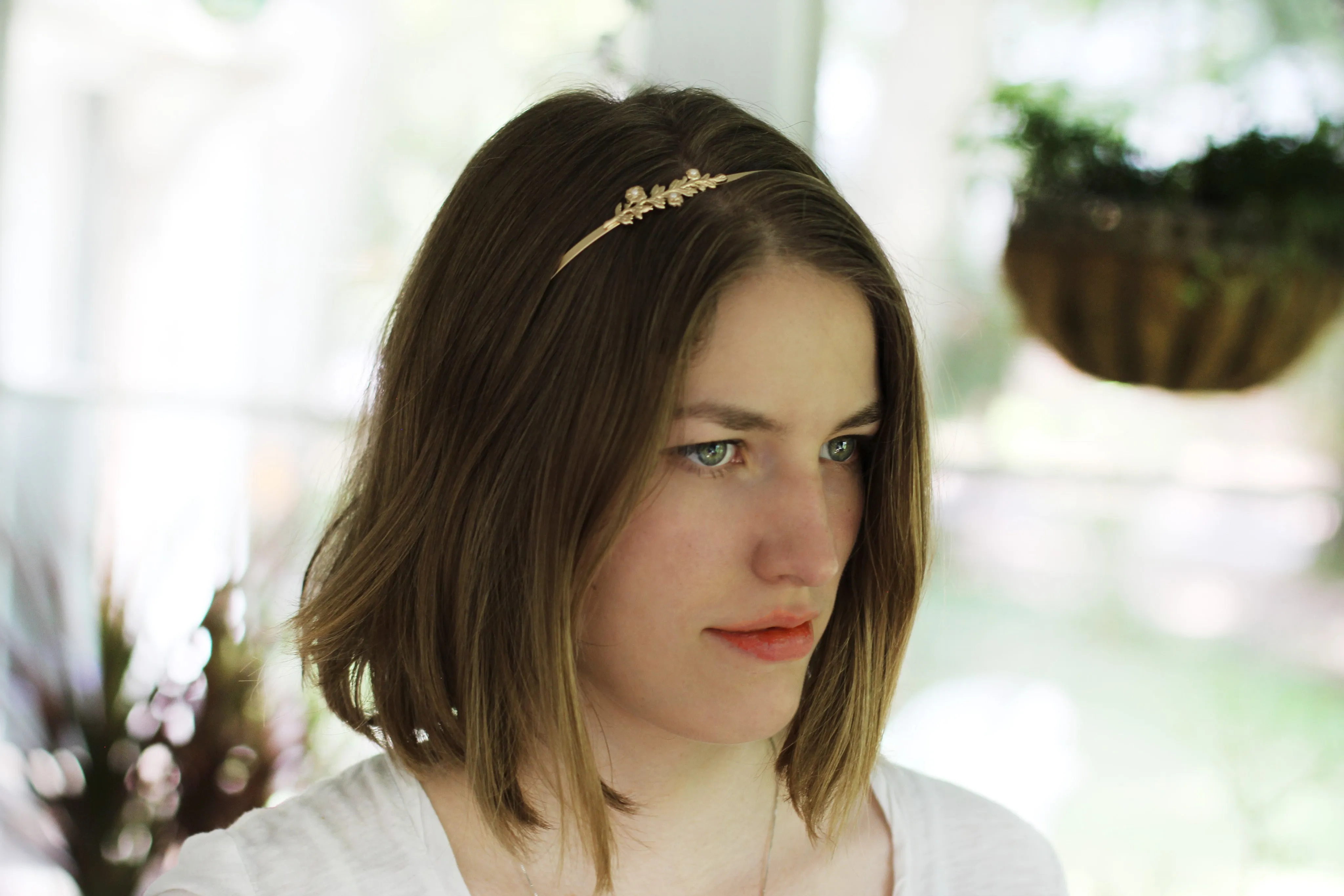 Single Bouquet Headband- Discounted Version